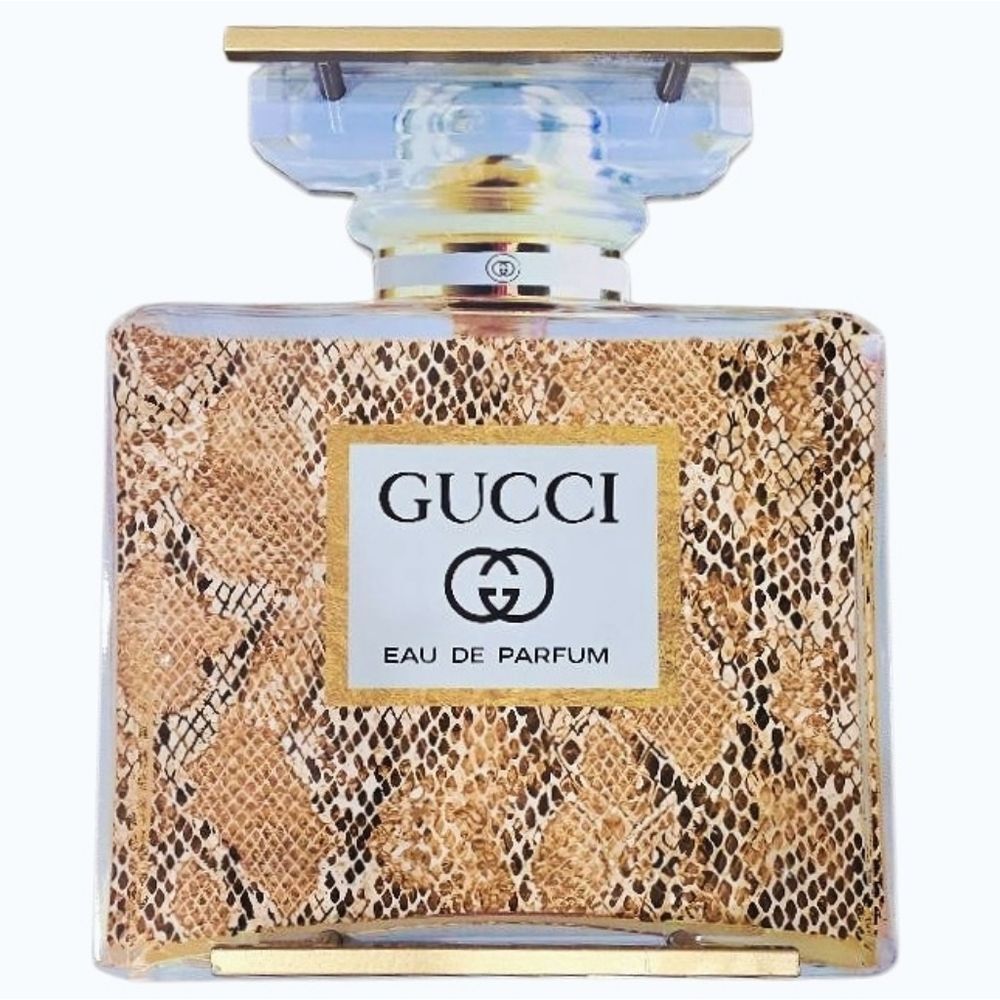 At Home Gucci Snakeskin Parfum Bottle Decorative Tray